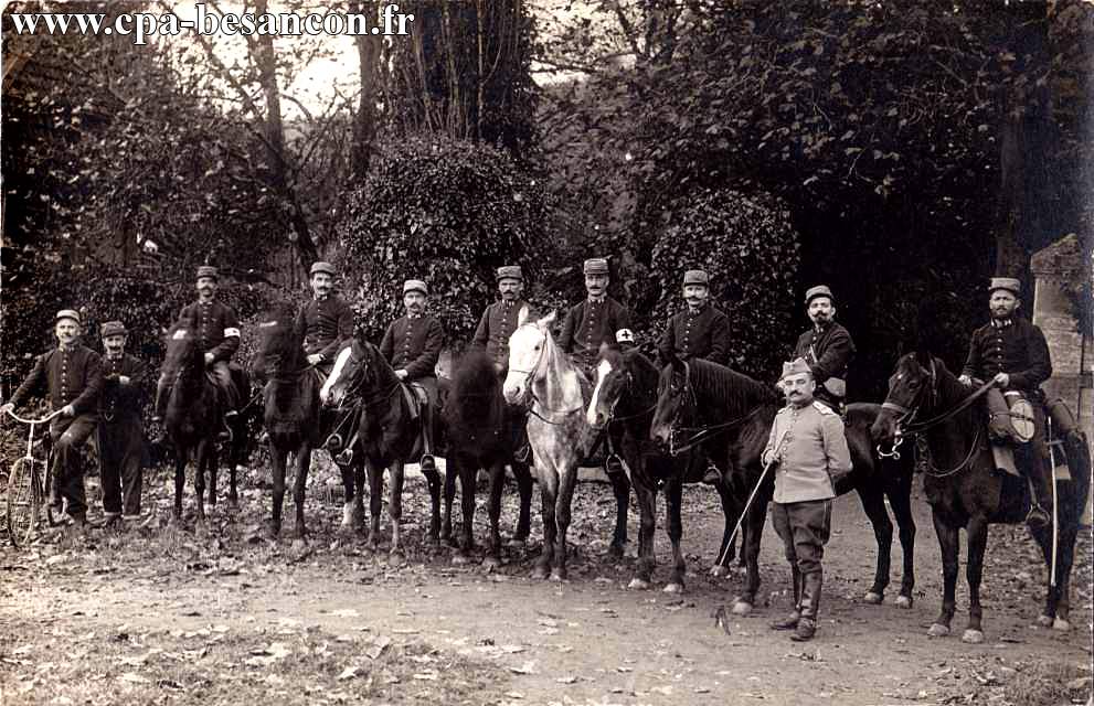 98e Régiment Territorial d'Infanterie - Forêt de Chailluz par Besançon - 6 novembre 1914